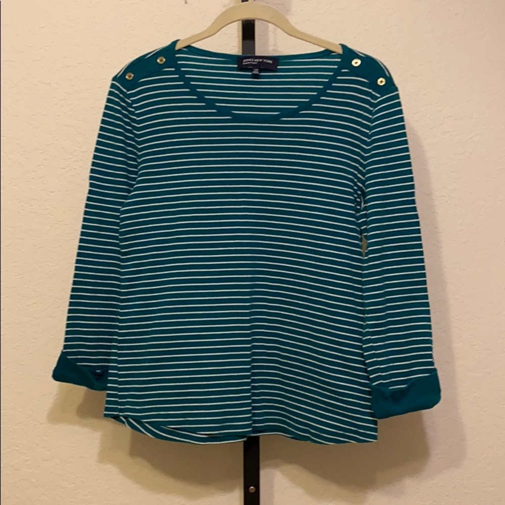 🧹👗5 for $20 Jones New York 3/4 Sleeve Boatneck